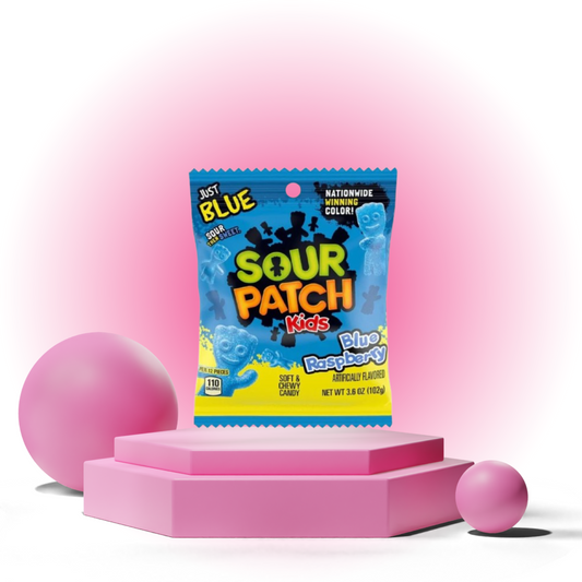 Sour Patch - Kids Blue Raspberry Bag - 102g