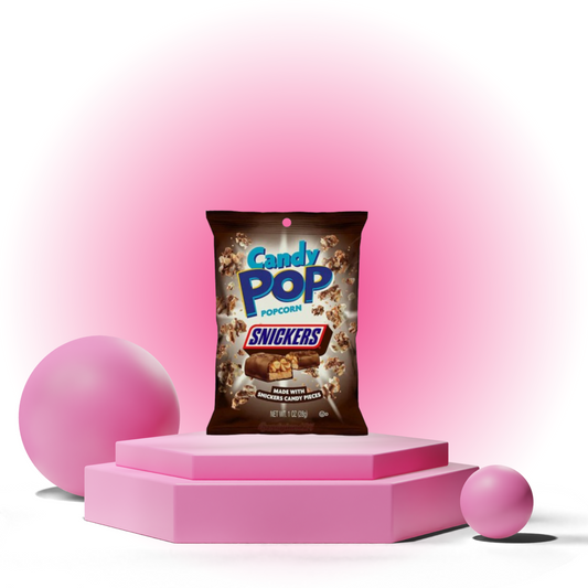 Candy Pop Popcorn Snickers