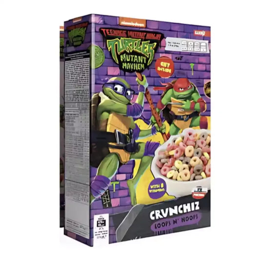TMNT Film Crunchiz Loops N' Hoops 375g
