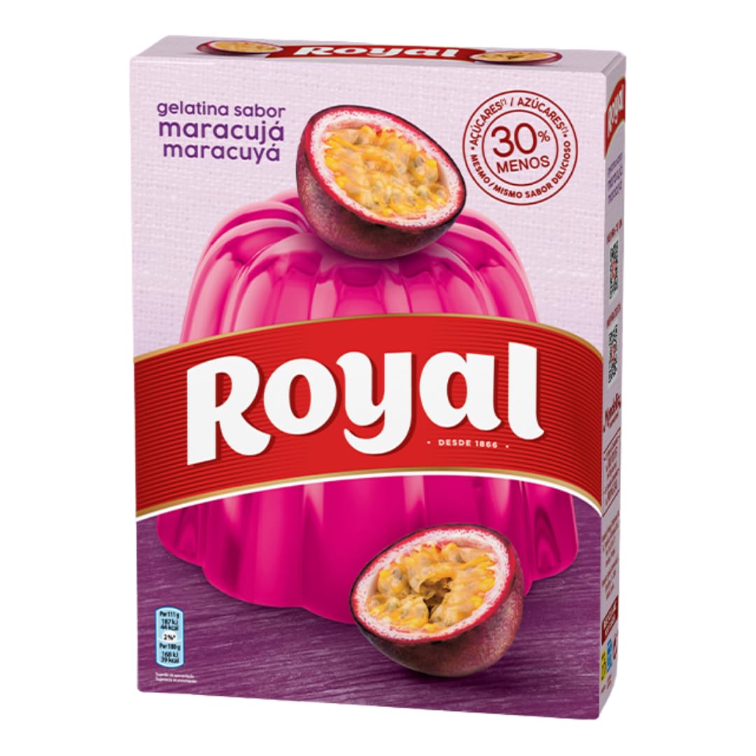 Gelatina ROYAL - Maracuja 114g 🥭🍮