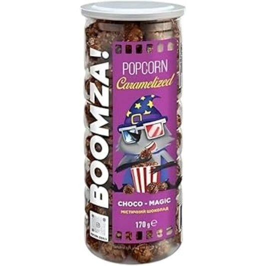 Boomza Caramel Pop Corn Royal Choco Magic 170g (HALAL)