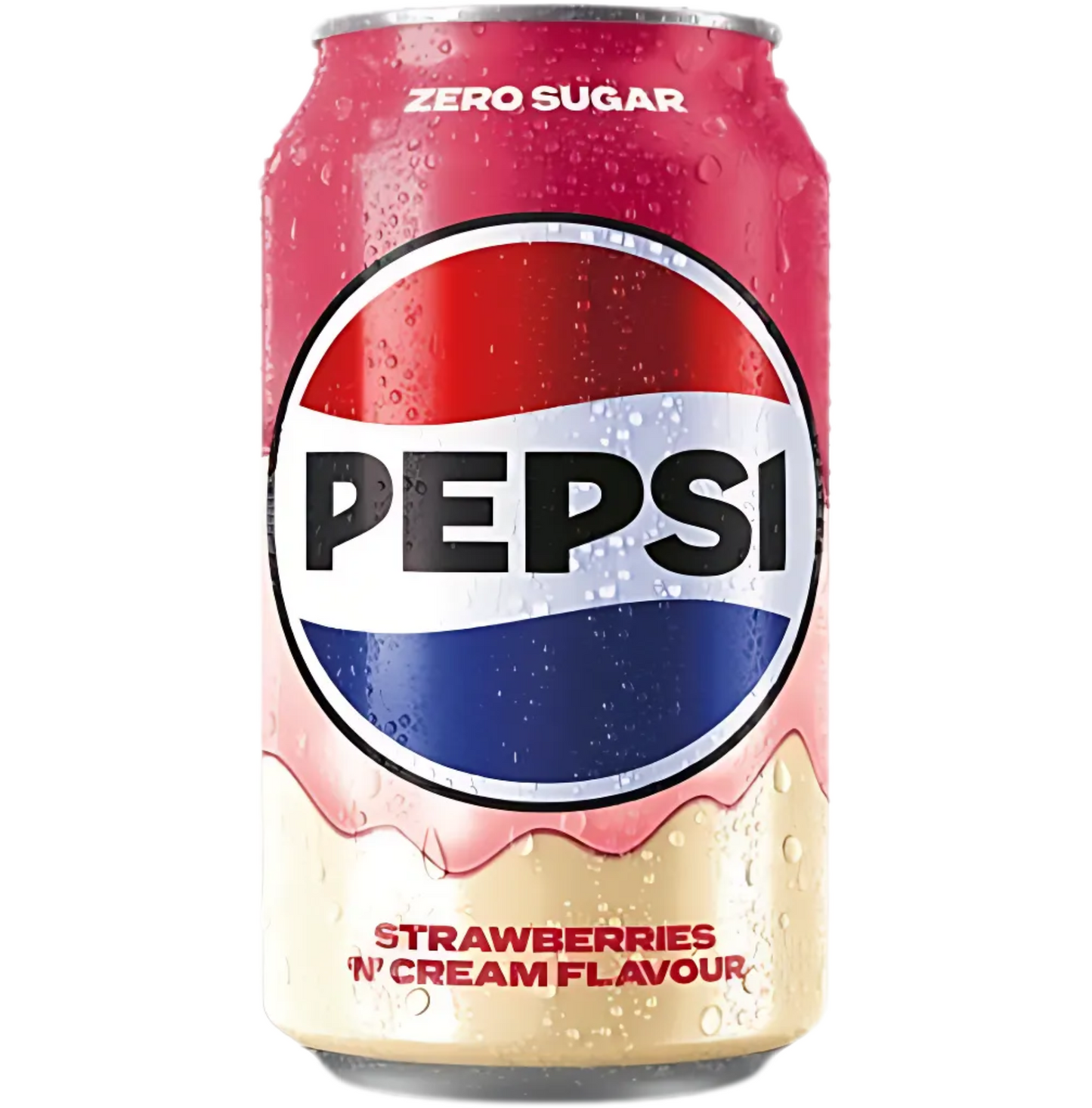 Pepsi Zero Sugar – Strawberries & Cream (330ml)
