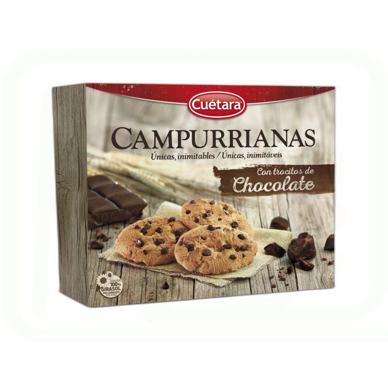 Cuétara Campurrianas Chocolate – 450g 🍫🍪