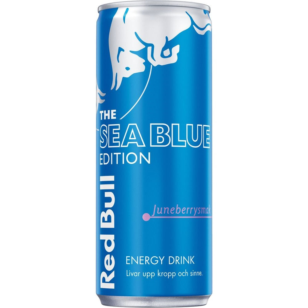 Red Bull Energy Drink – Sea Blue Edition (250ml) 🌊⚡