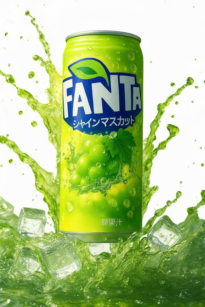 Fanta Shine-Muskat-Traube – Japan Edition (250ml) 🍇✨