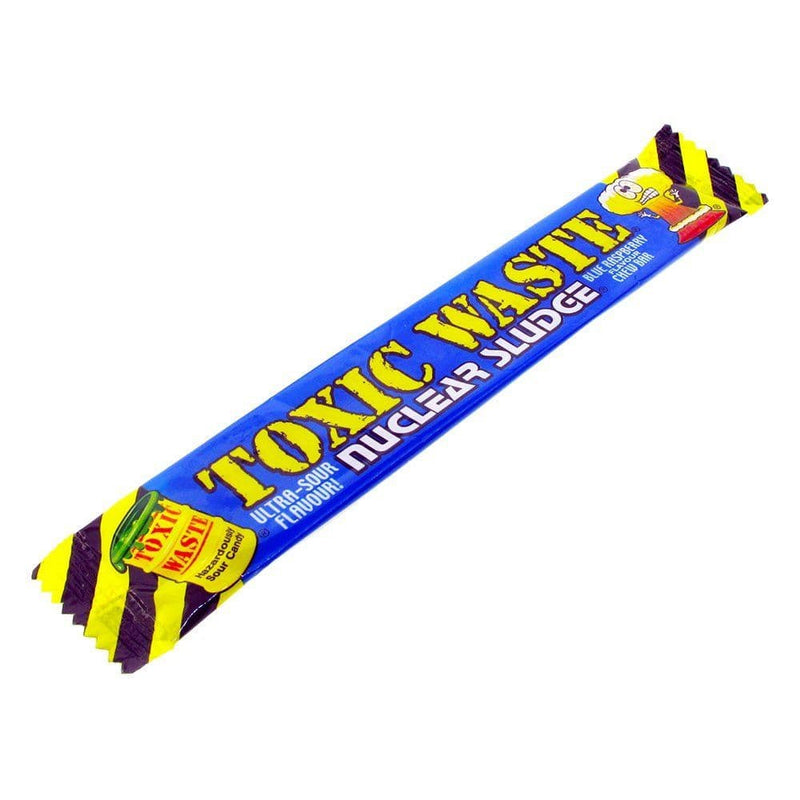 Toxic Waste Nuclear Sludge Chew Bar – Blaue Himbeere – 20g 🫐☢️