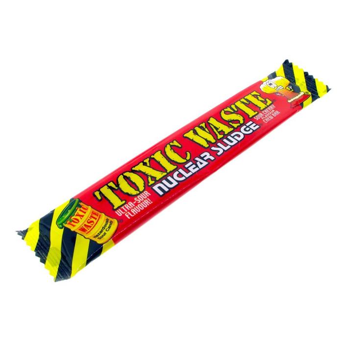 Toxic Waste Nuclear Sludge Chew Bar – Kirsche – 20g 🍒☢️