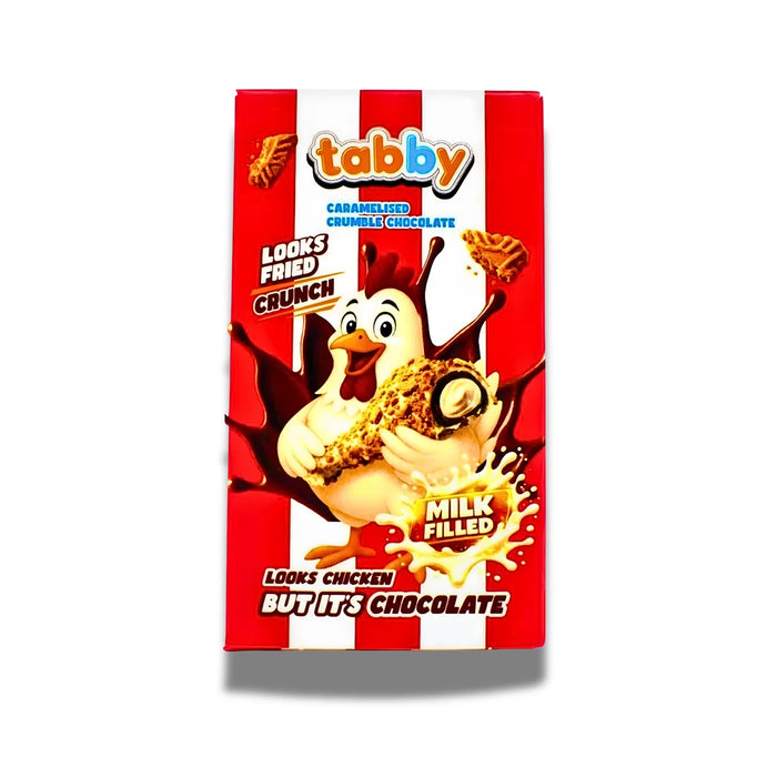 Tabby – Milch cremegefüllte Hähnchen-Schokolade – 50g 🐔🍫
