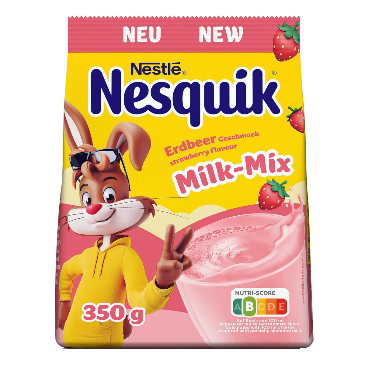 Nesquik Milk Mix Erdbeere - 350g 🍓🥛
