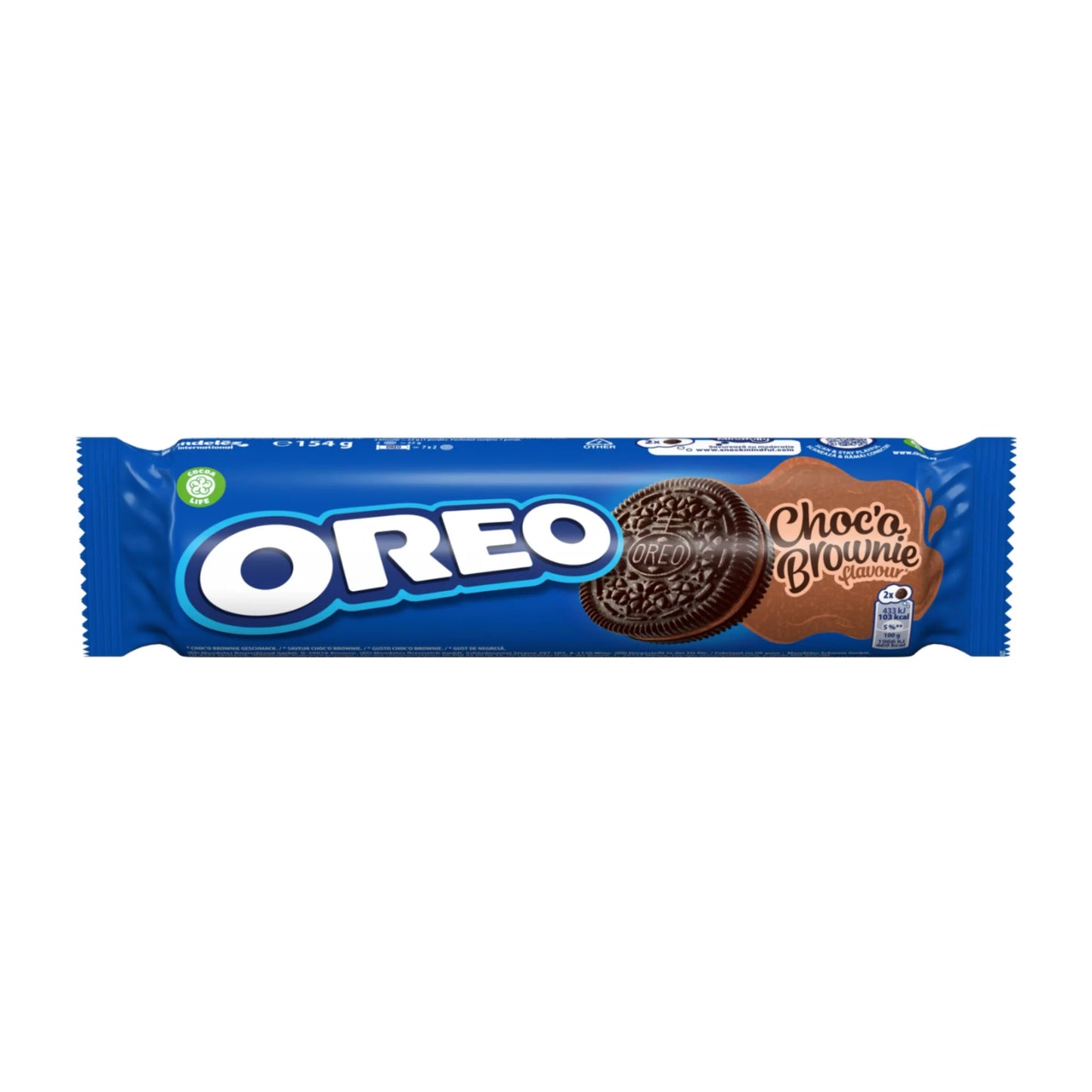 Oreo Choc'o Brownie - 154g 🍫🍪