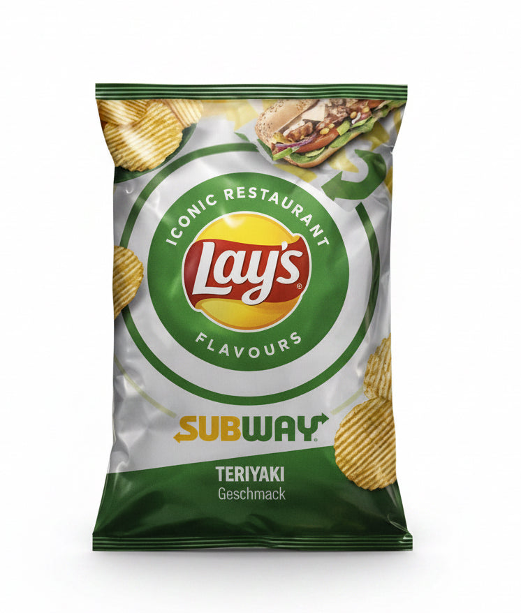 Lays Subway Teriyaki – 150g 🥢🍗