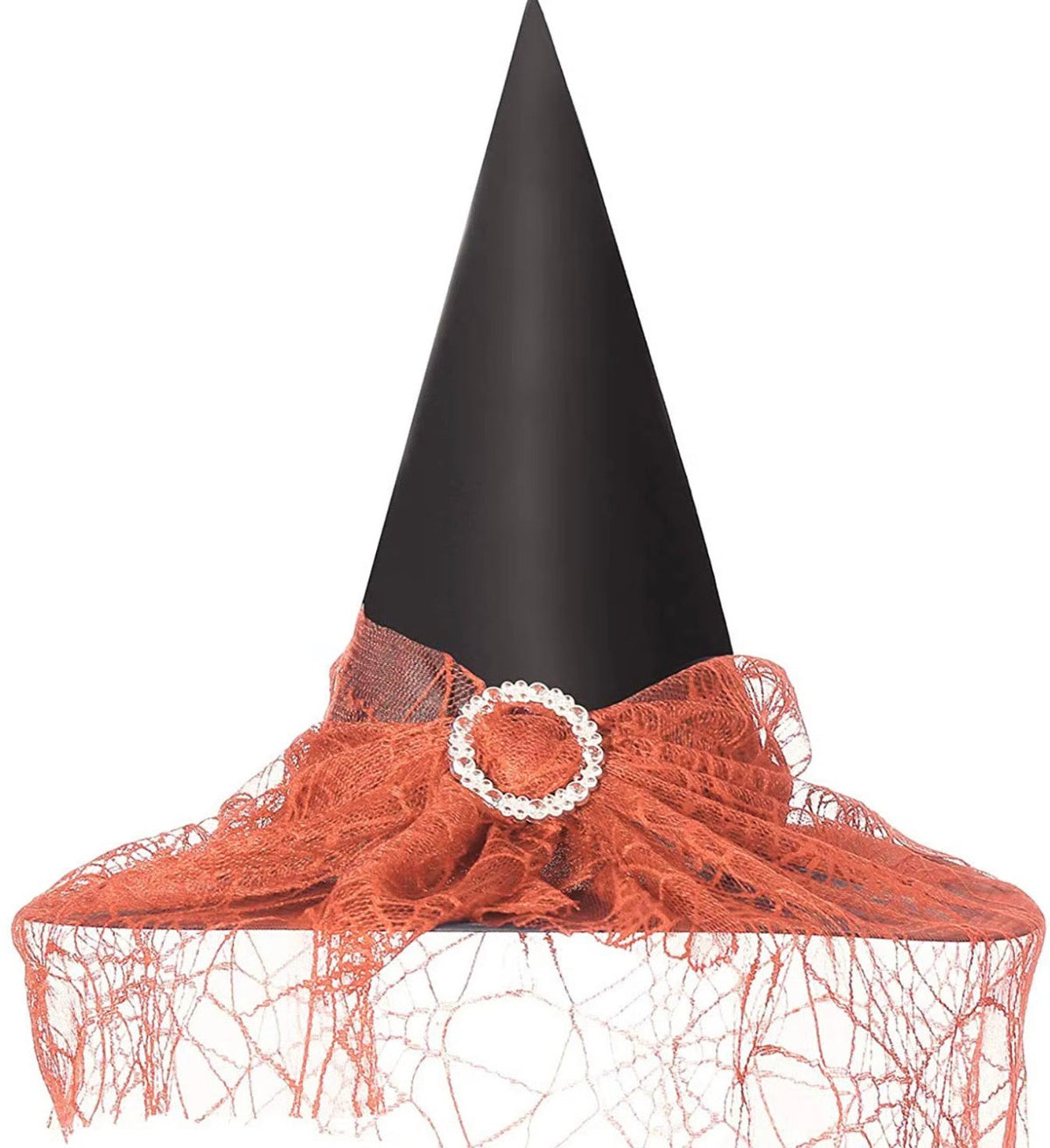 Halloween Hexenhut Orange