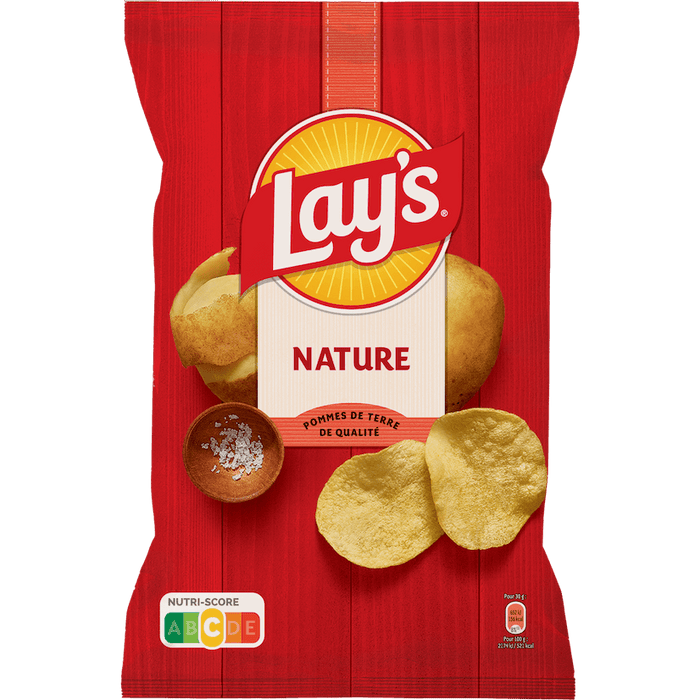 Lay’s Naturel – Klassische gesalzene Kartoffelchips, 27 g 🥔
