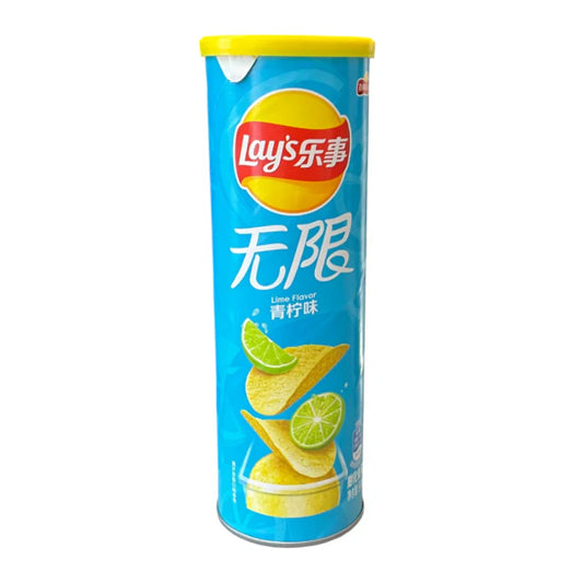 Lay's Stax Potato Chips – Lime Flavor (90g) – China 🍋🥔