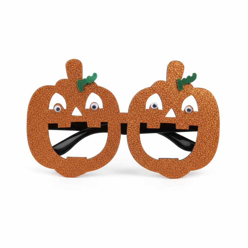Halloween Brille Kürbis