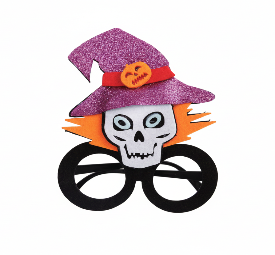Halloween Brille Kopf