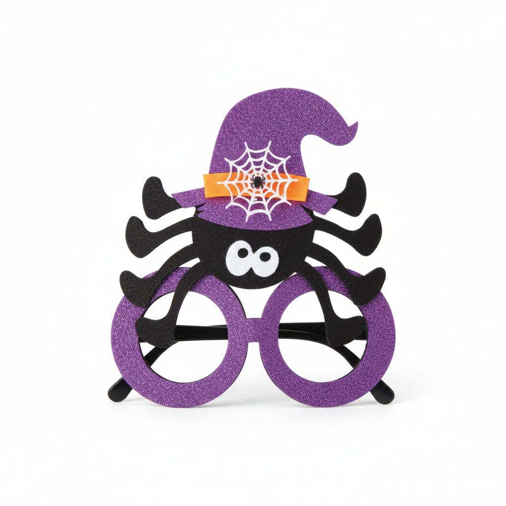 Halloween Brille Spinne