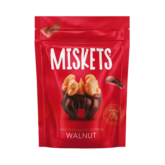 Miskets Milk Chocolate Walnut Dragee (70g) – Türkei 🌰🍫