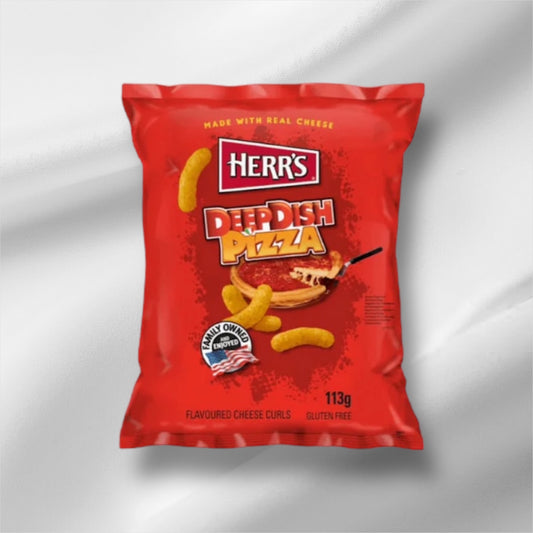 Herr’s Deep Dish Pizza Cheese Curls 113g