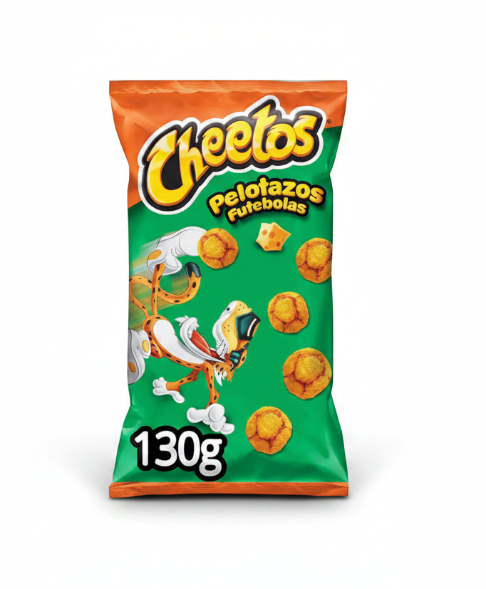 Cheetos Pelotazos Futebolas 130g