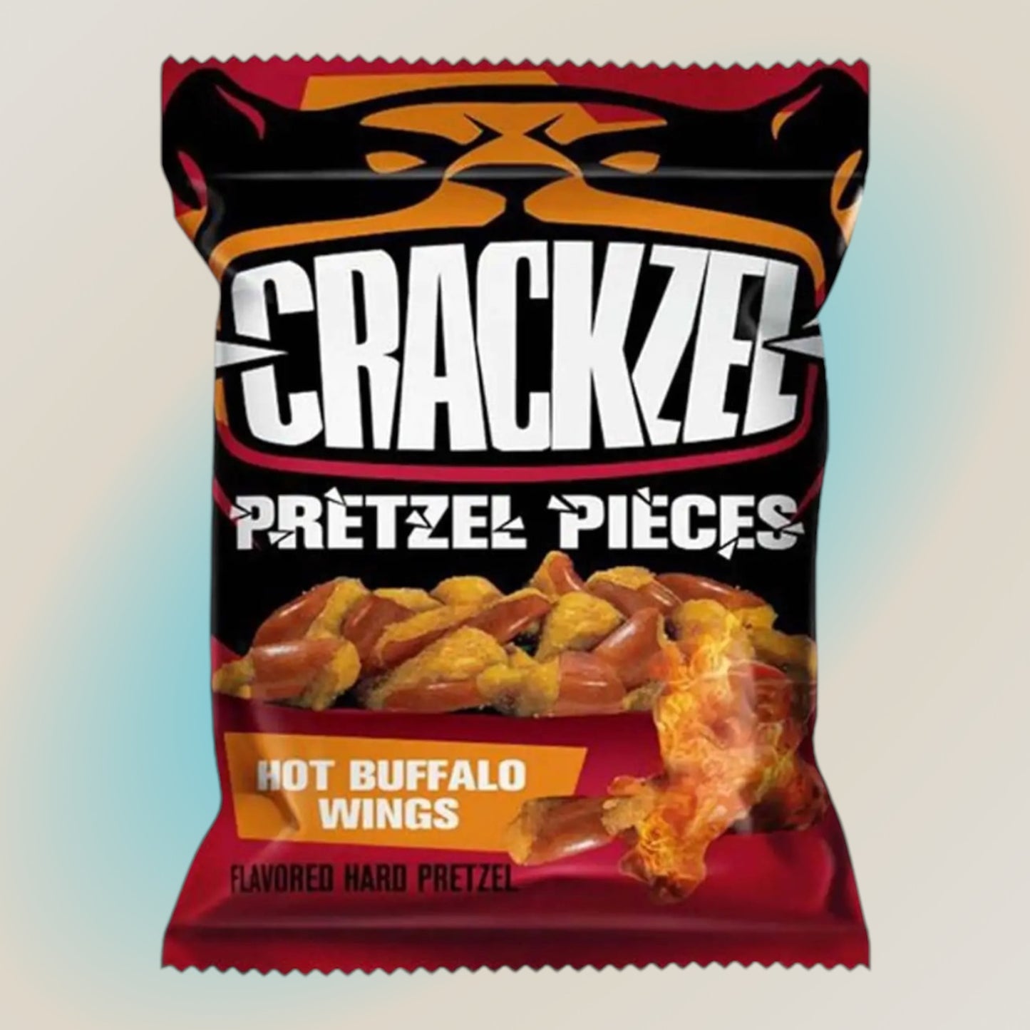 Crackzel Hot Buffalo Wings Pretzel Chips 85g