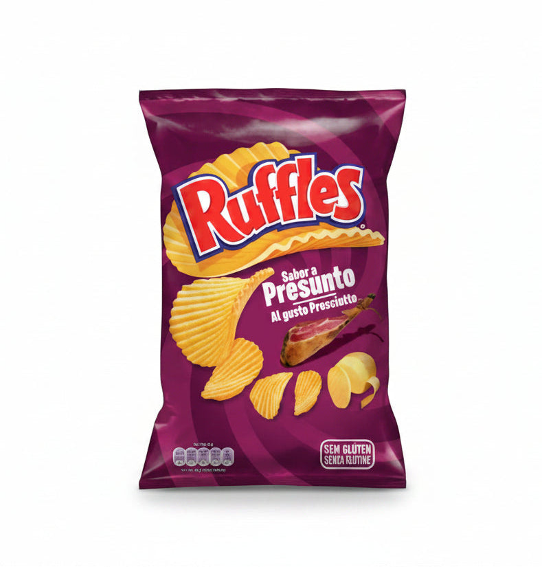 Ruffles Sabor a Presunto 115g (GLUTEN FREE)