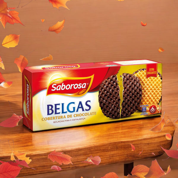 Saborosa Belgas Cobertura de Chocolate 198g