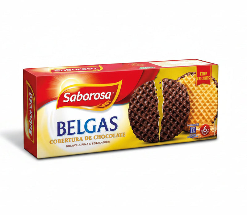 Saborosa Belgas Cobertura de Chocolate 198g