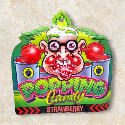 Dr. Sour Popping Candy Strawberry 15g