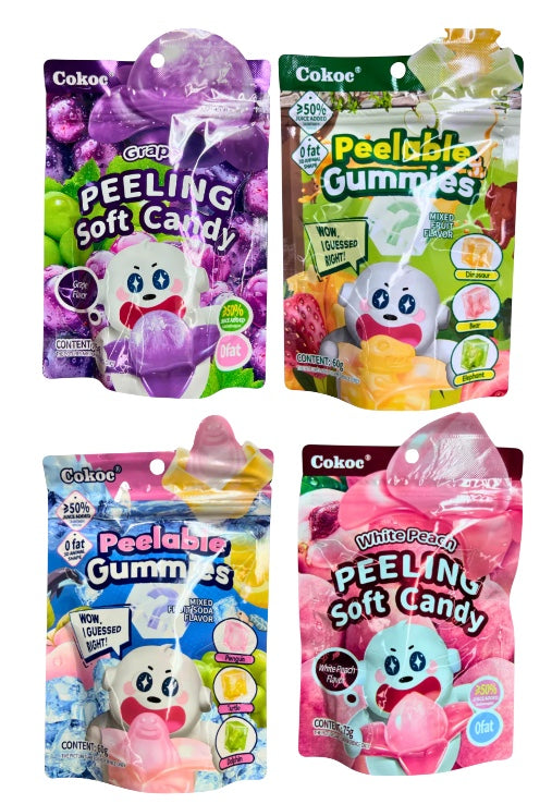 Peelable Gummies 4er Bundle