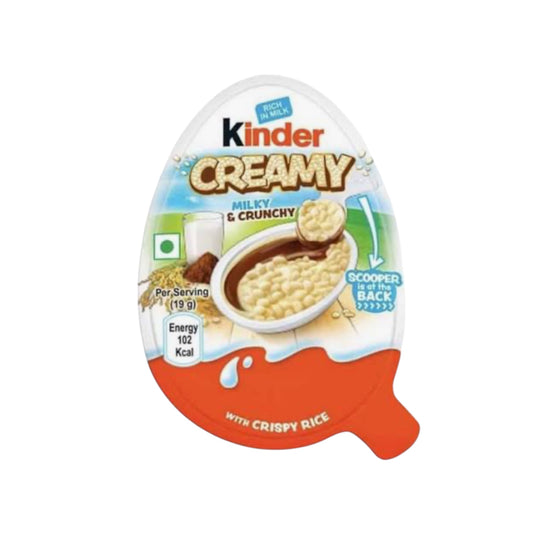 Kinder Creamy Milky & Crunchy 19g