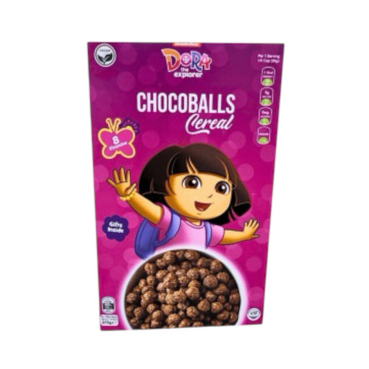 Dora Crunchiz Choco Pops 375g