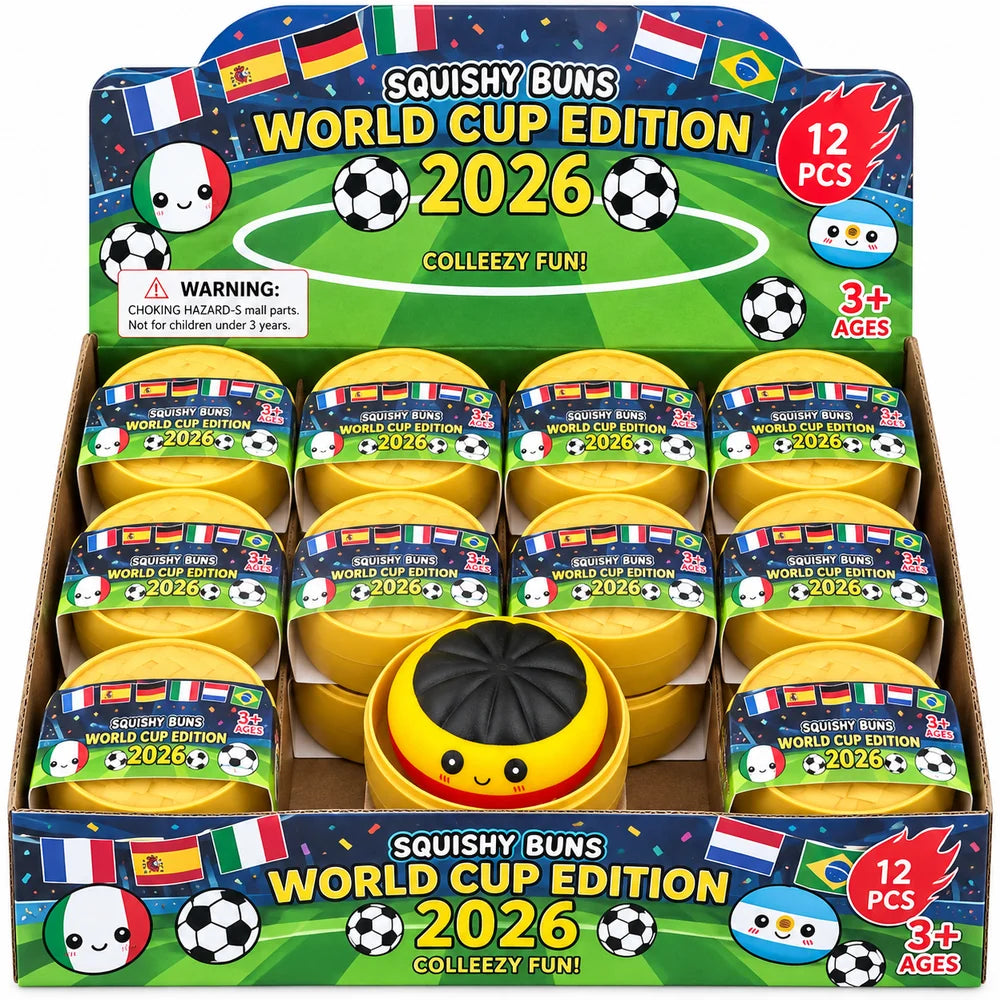 Dumpling Squishy Nations Bun Edition 2026 ⚽