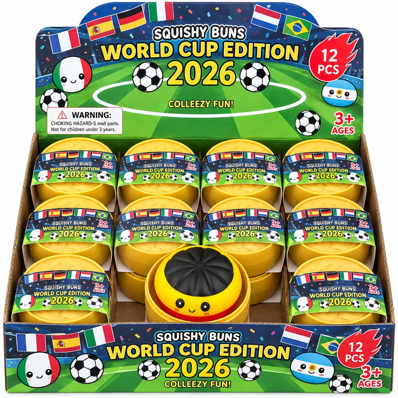 Dumpling Squishy Nations Bun Edition 2026 ⚽