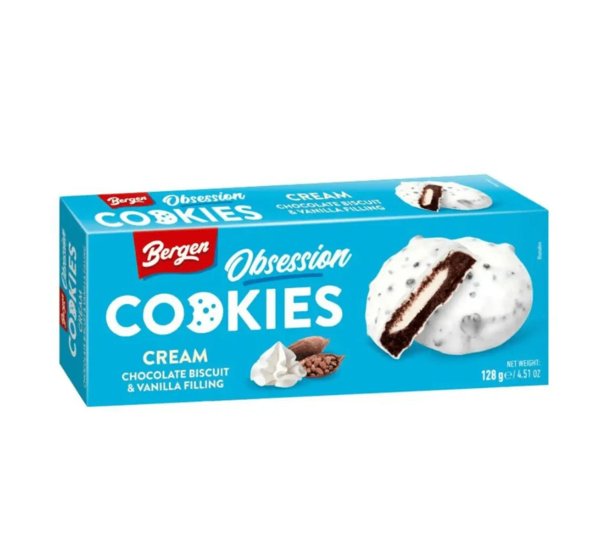 Bergen Cookies & Cream – 128 g