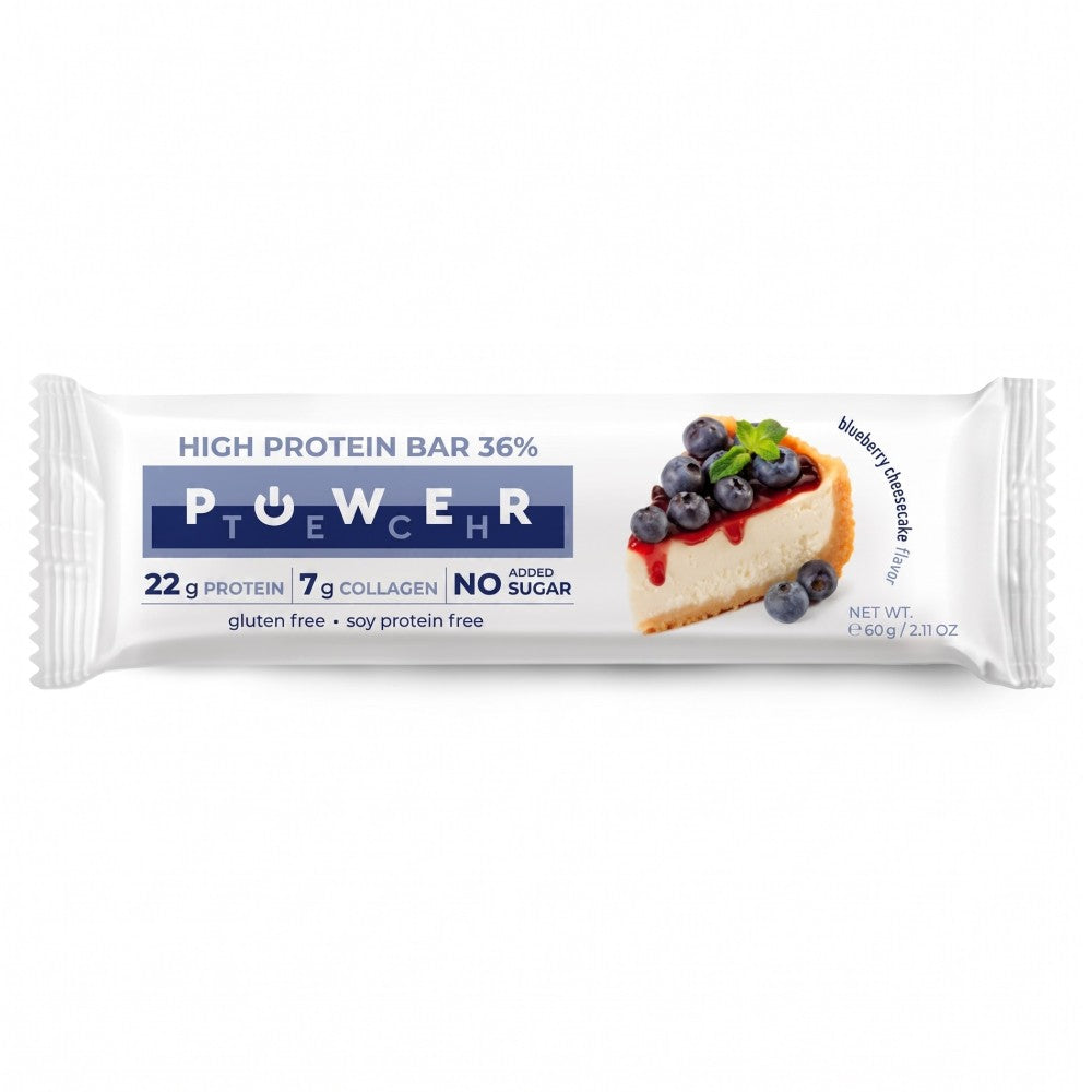 Power Crunch Proteinriegel mit Blaubeer-Käsekuchen-Geschmack – 60 g