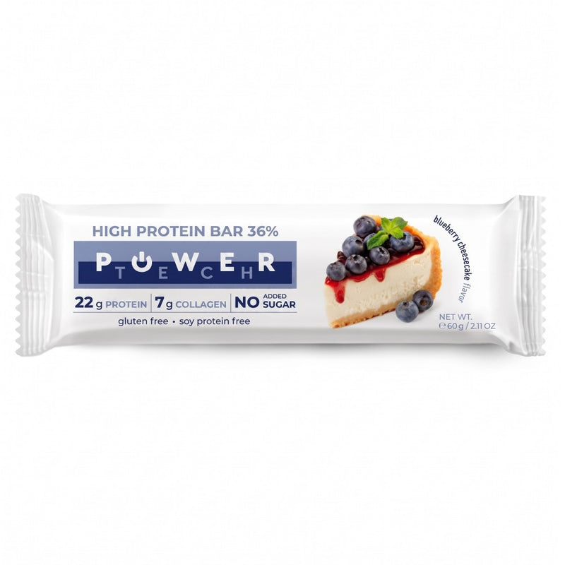Power Crunch Proteinriegel mit Blaubeer-Käsekuchen-Geschmack – 60 g