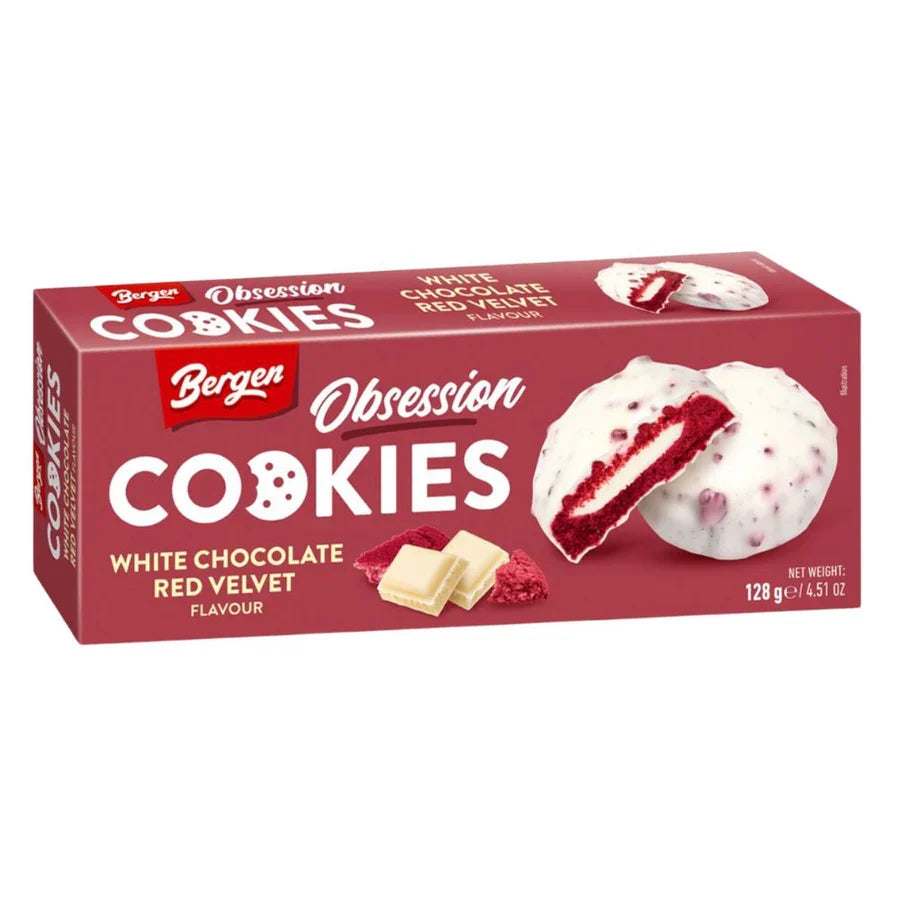 Bergen Obsession Red Velvet Cookies – 128 g