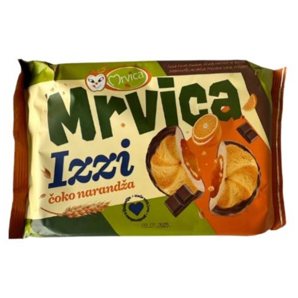 Mrvica Izzi Schoko-Orange-Kekse – 225g 🍊🍫