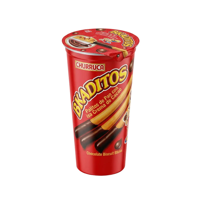 Churruca Knusperstangen mit Haselnuss-Schokoladencreme