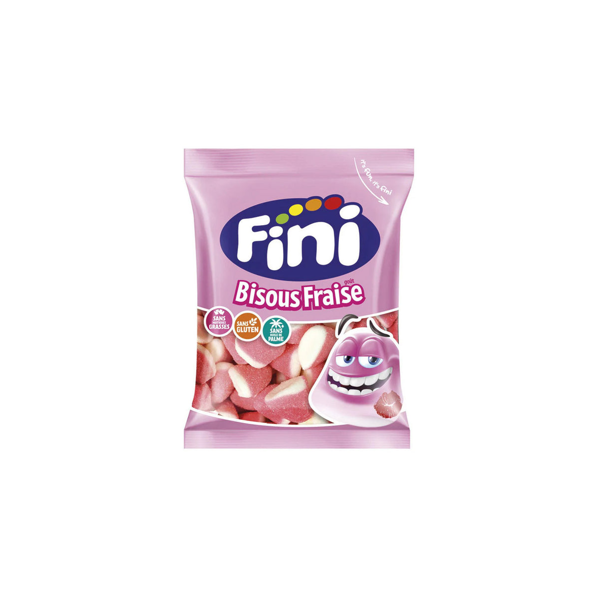 FINI Erdbeer-Küsschen – 90g 🍓