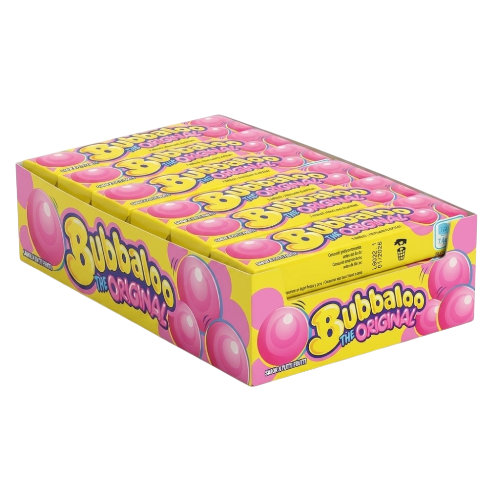 Bubbaloo Kaugummi Tutti Frutti – 37g 🍓🫧