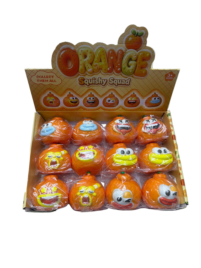 Orangen Squishy – Fruchtiger Knetspass 🍊😄