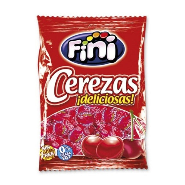 Fini Gezuckerte Kirsch-Fruchtgummis 80g