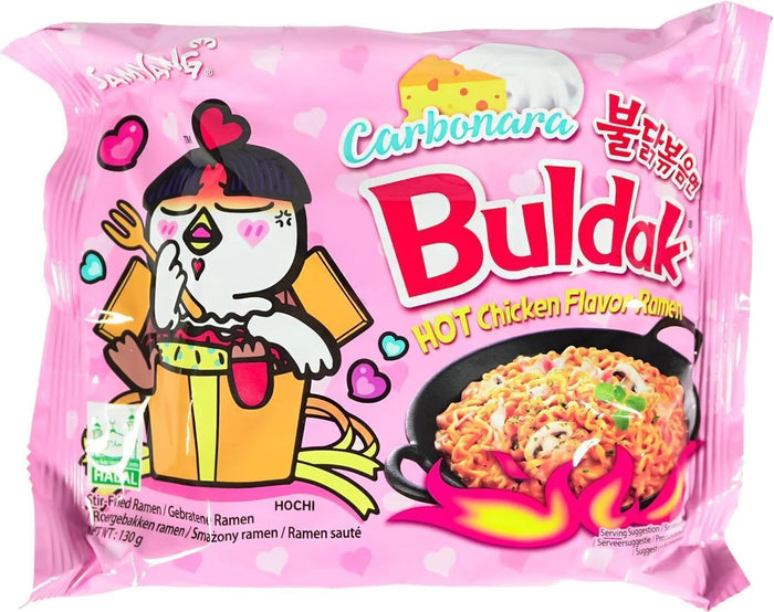 Samyang Hot Chicken CARBONARA 130g 🌶️🧀