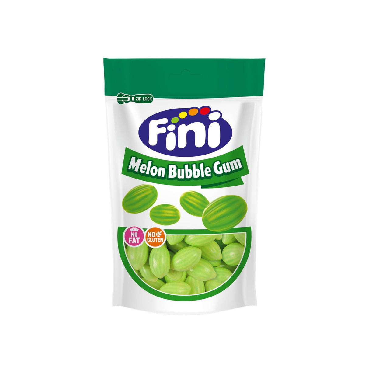 FINI Melonen Bubble Gum – 165 g 🍈🍬