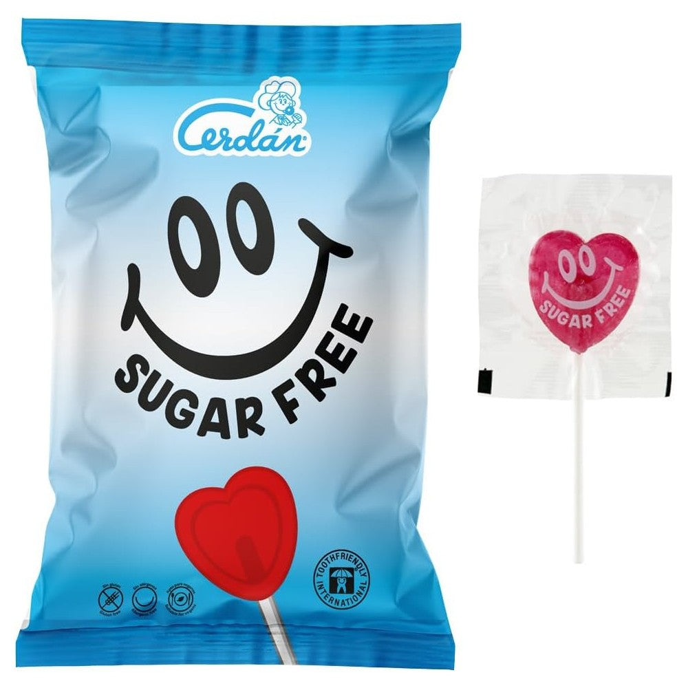 Cerdán Zuckerfrei CHERRY Lutscher – Kirschgeschmack 1 stück 🍒🍭
