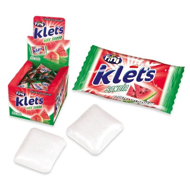 Fini Kaugummi mit Wassermelonengeschmack ohne Zucker – Klet's