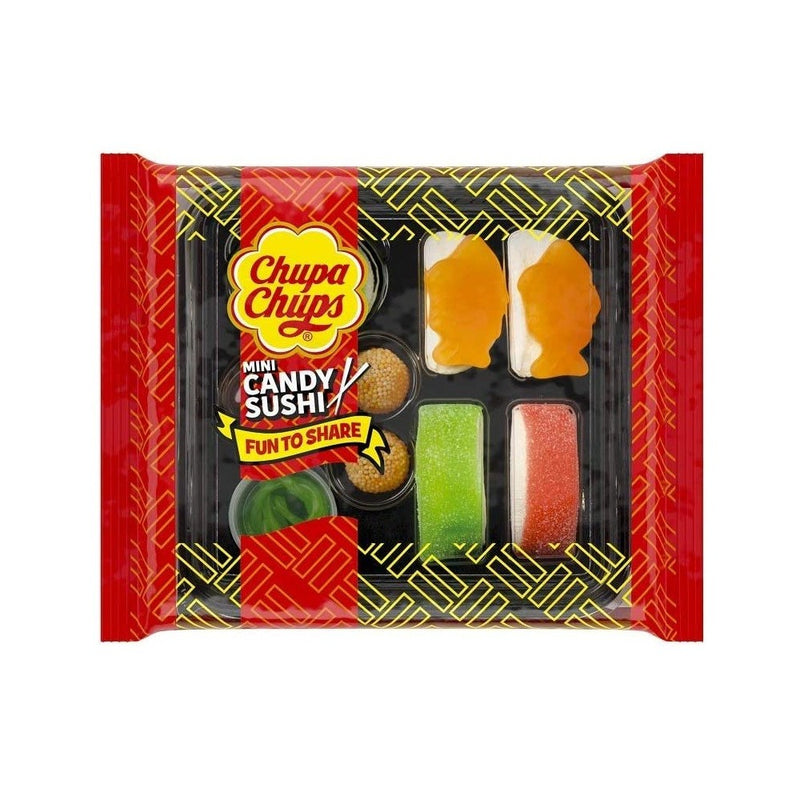 Chupa Chups Mini Candy Sushi 100 g – Fruchtgummi-Sushi in origineller Geschenkbox