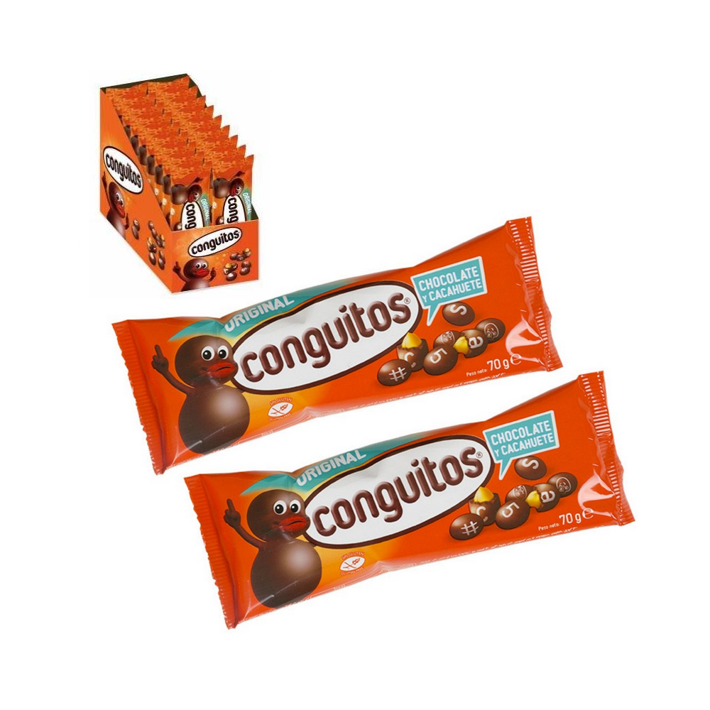 Conguitos Original – 70 g 1 Stück 🥜🍫 🌾 GLUTEN FREE